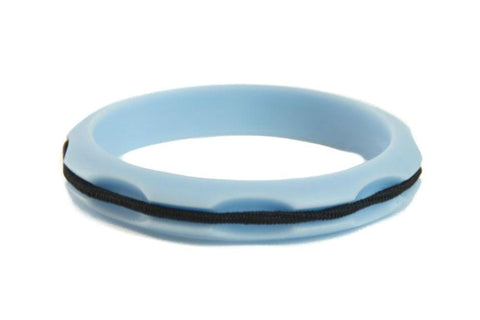 Sport Hair Tie Bangle Serenity Blue - Maria Shireen
